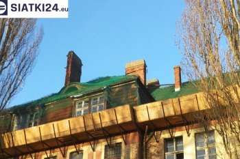 Siatki Solec Kujawski - Siatki zabezpieczające stare dachówki na dachach dla terenów Solca Kujawskiego